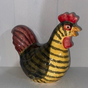 Ceramic chicken decoration